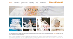 Desktop Screenshot of gownrestoration.com